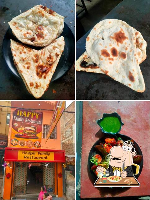 Food at Happy Family Restaurant