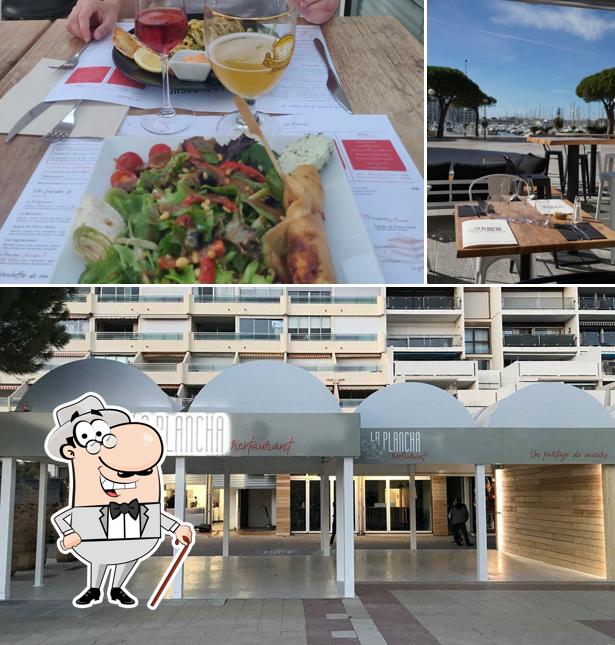 Profitez de la vue extérieure de La Plancha - Restaurant Carnon