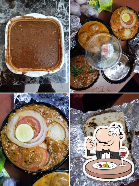 Food at Bahlz Rishi vegetarian Dabha