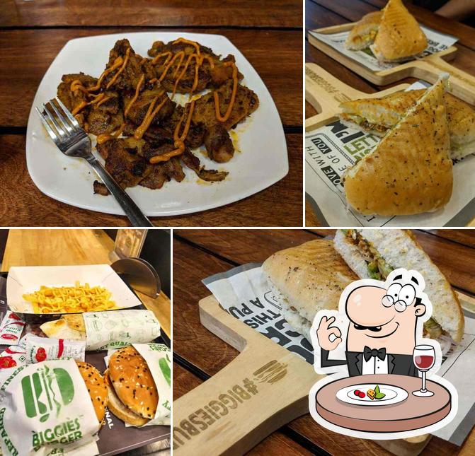 Food at Biggies Burger: Church Street