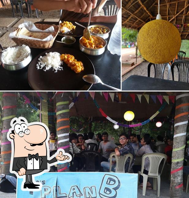 The interior of Bro's plan B restaurant
