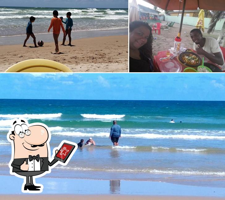 Entre diferentes coisas, exterior e mesa de jantar podem ser encontrados no Cabana Grauçá