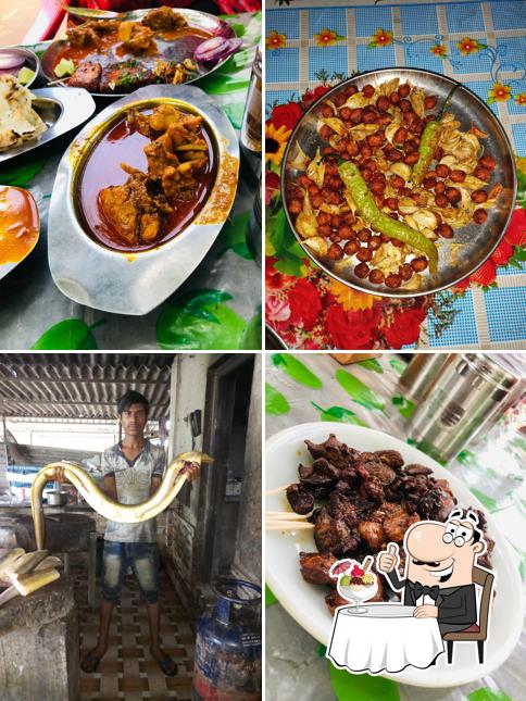 Original Kalu Balu Hotel serves a number of sweet dishes