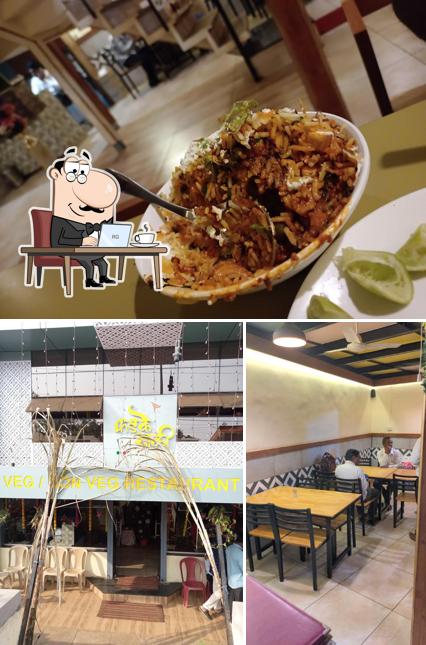 The interior of Phadake Thali