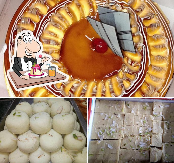 Saatvik Sweets and Restaurant offers a selection of sweet dishes