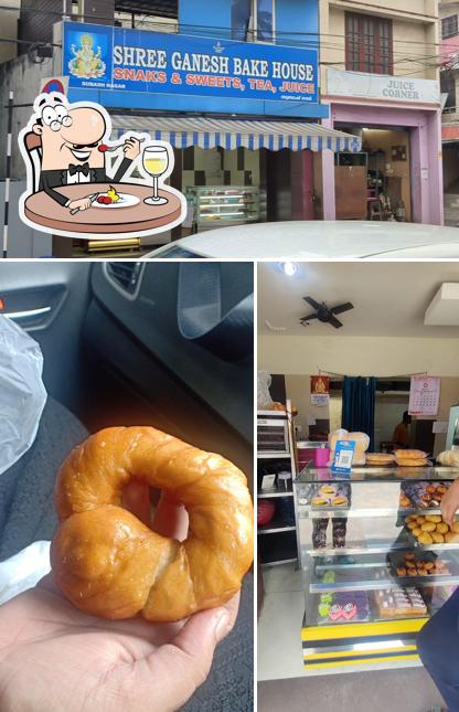 This is the photo displaying food and exterior at Sree Ganesh Bake House