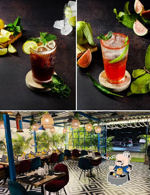 The restaurant's food and exterior