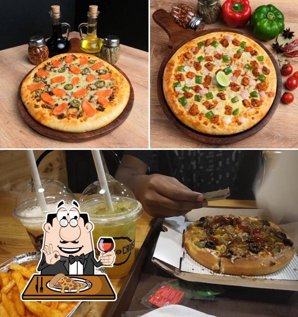 Get pizza at Circle of Crust