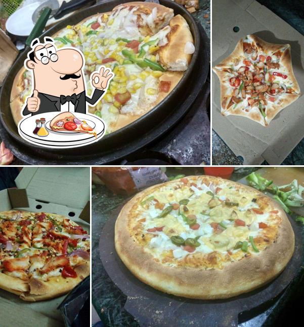 Try out different kinds of pizza