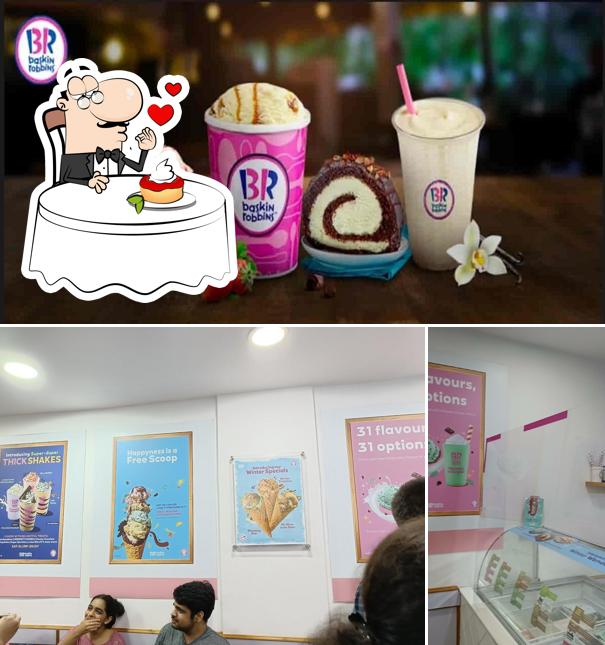 Don’t forget to order a dessert at Baskin Robbins