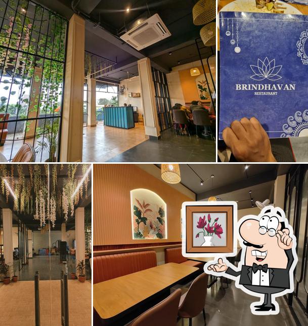 The interior of Brindhavan Restaurant