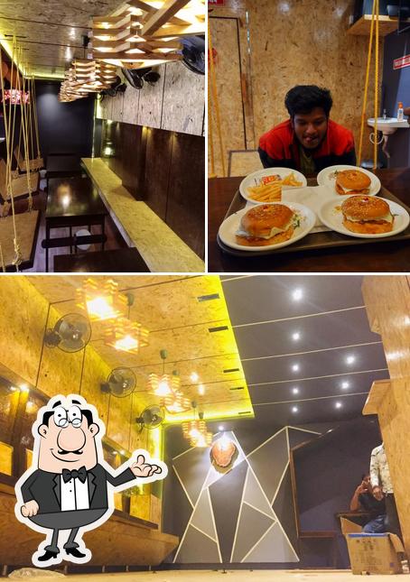 The interior of KS cafe