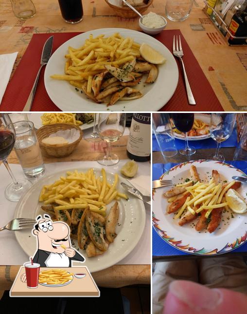 Patatine fritte al Café, Restaurant du Port