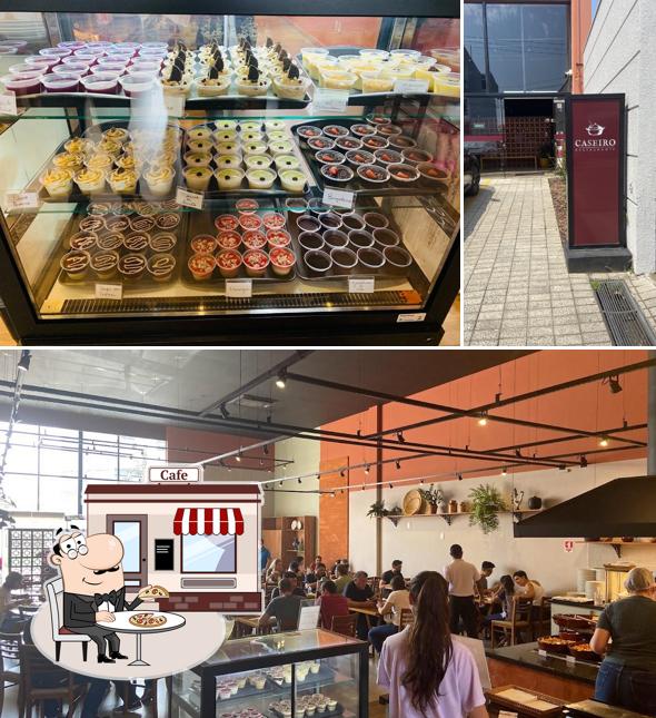 O exterior do Caseiro Restaurante