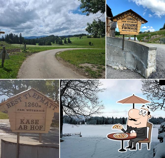 Puoi goderti l'aria fresca dal dehors di La Bluai Restaurant