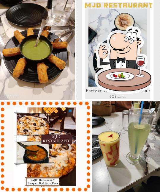 Food at MJD Restaurant and Banquet