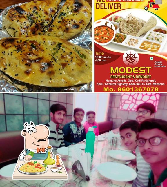 Modest Restaurant & Room is distinguished by food and interior