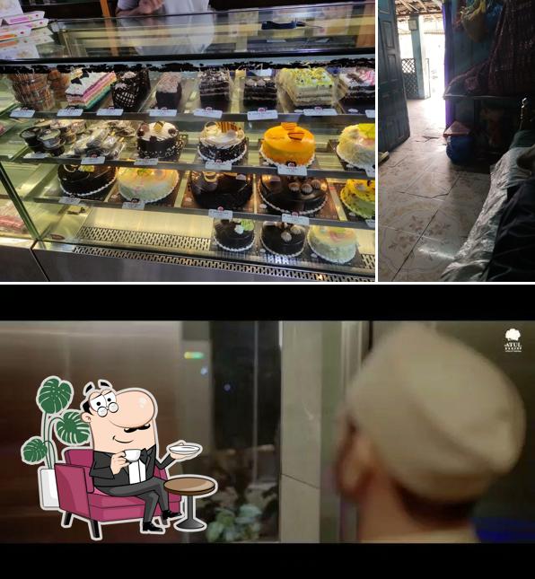 The image of interior and food at Atul Bakery Manubar Chokdi Bharuch