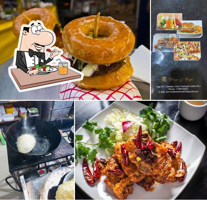 Food at Dine & Cafe