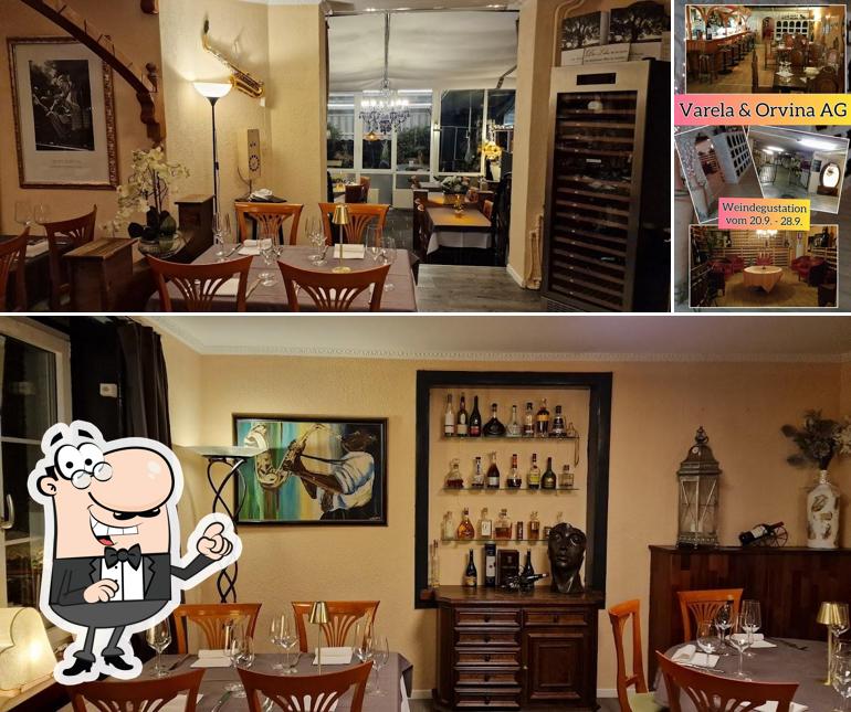 Gli interni di Restaurant Sax