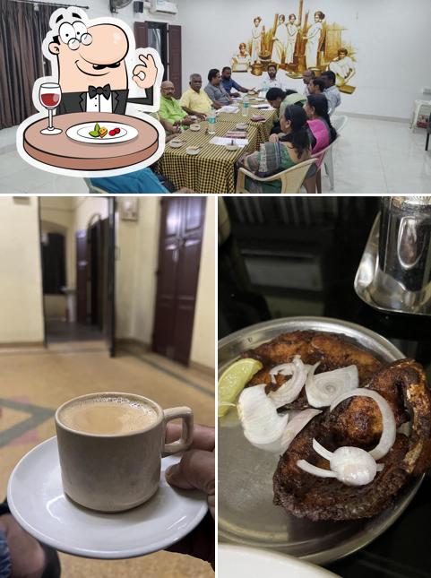 This is the photo showing food and interior at Sekars kitchen