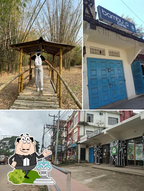 The exterior of Bambusa Express, Midland