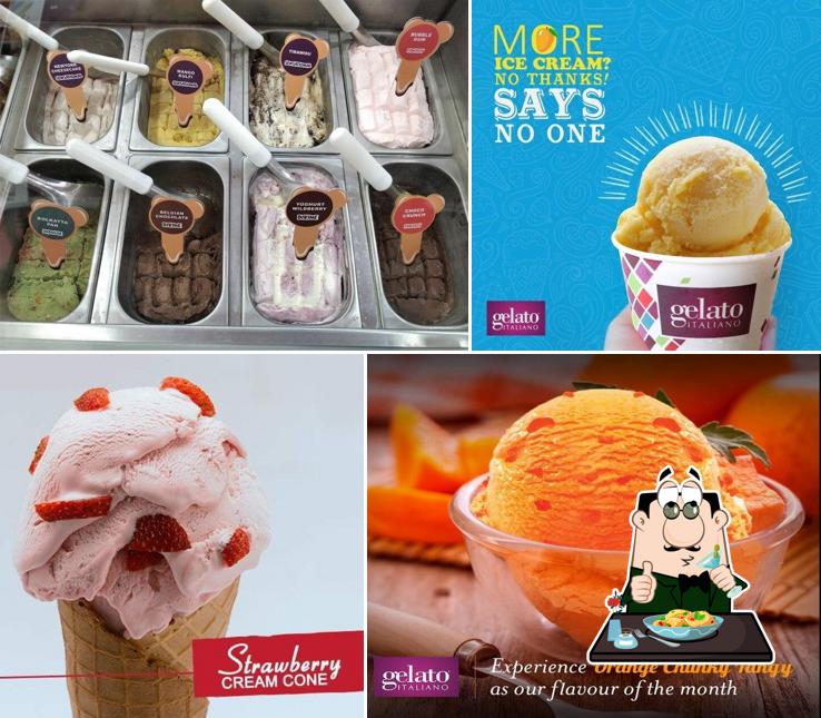 Ice cream at Gelato Italiano