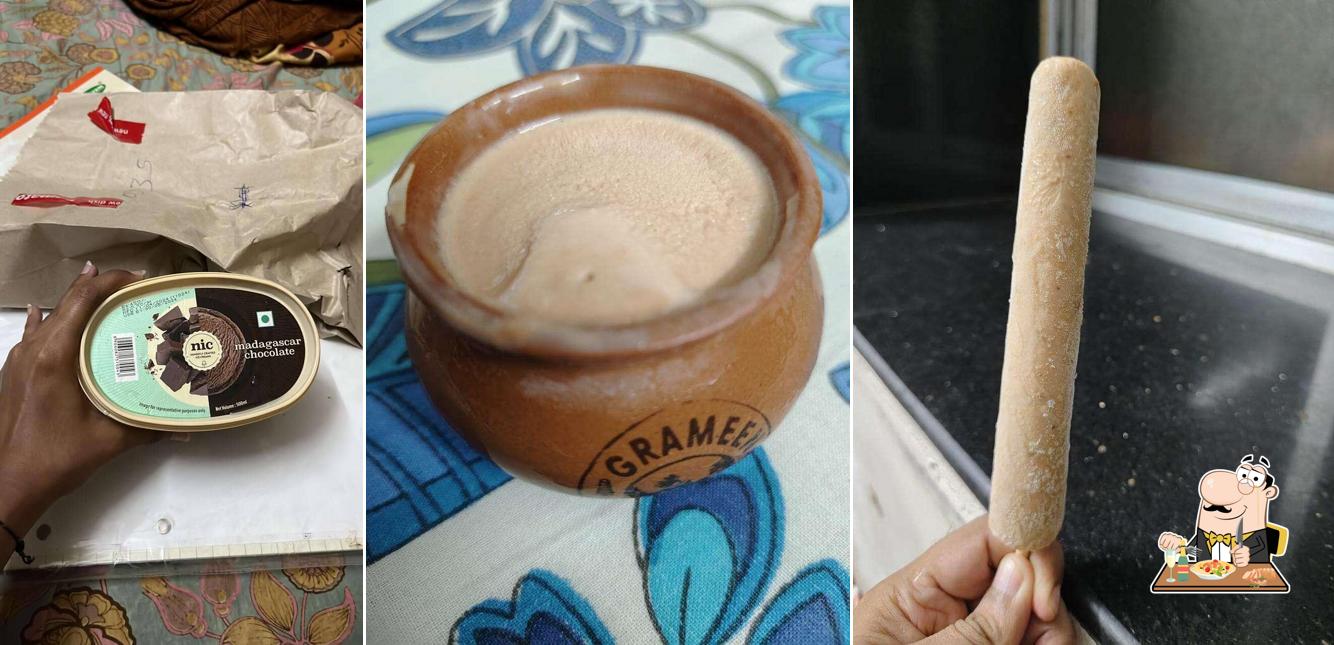 Chocolate mousse at Grameen Kulfi