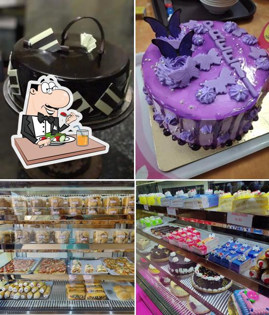 Food at New Deluxe Bakery