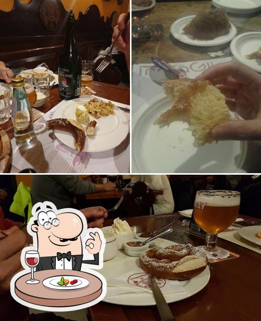 Cibo al Birreria Thomasbräu