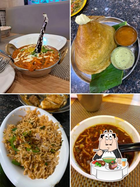 Hot and sour soup at Atithi Sathkar