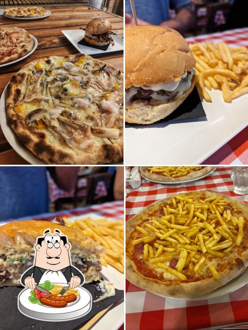 Cibo al Bar Pizzeria Lanterna Blu