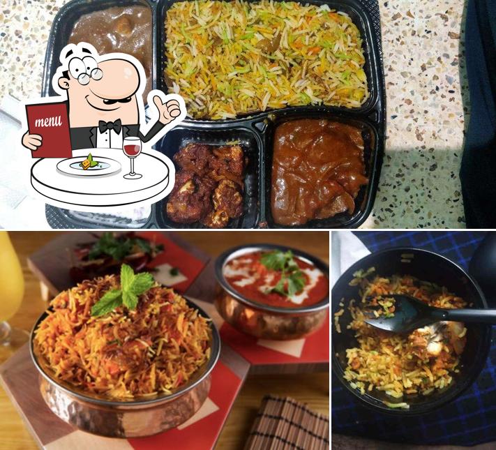Food at Biriyani With A Twist