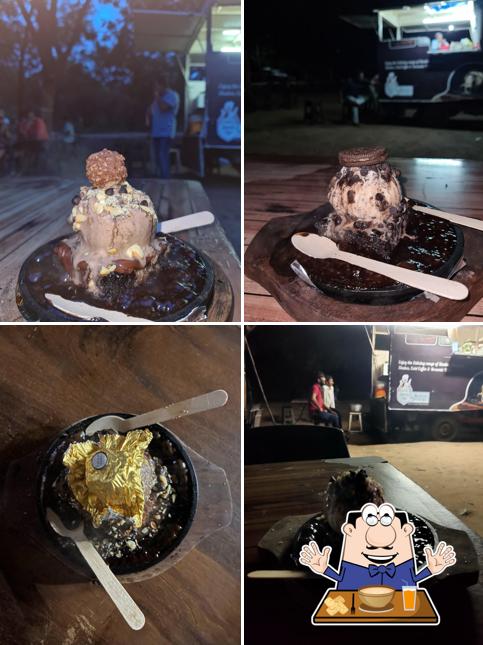 Meals at Brown Art- Sizzling Brownie