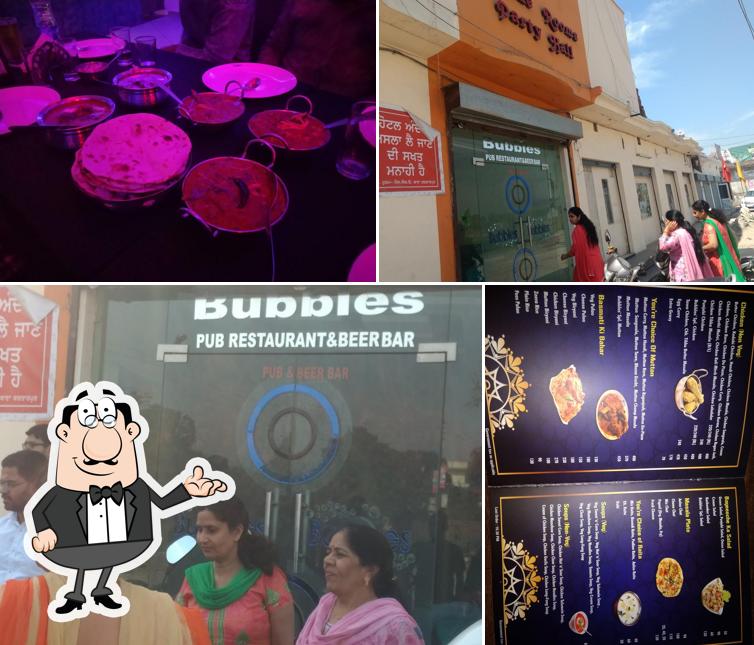 The interior of Bubble Restaurant