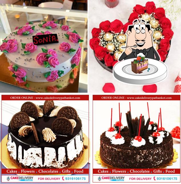 Chocolate cake at Cake Flowers and Gifts Delivery Online Pathankot - CDP