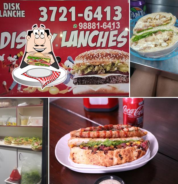 Clube sanduíches em Disnei Lanches