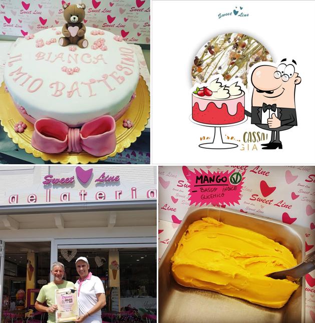 Red velvet cake al Gelateria Sweet Line San Marino