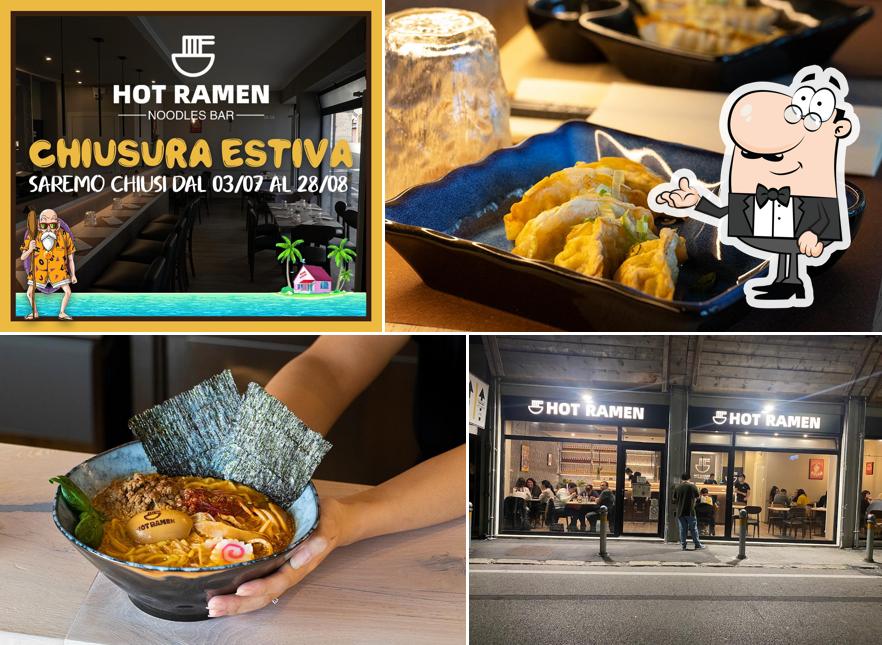 Gli interni di HOT RAMEN Lunch Ravenna