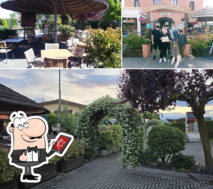 Goditi la vista dagli esterni di Bruschetteria La Stazione