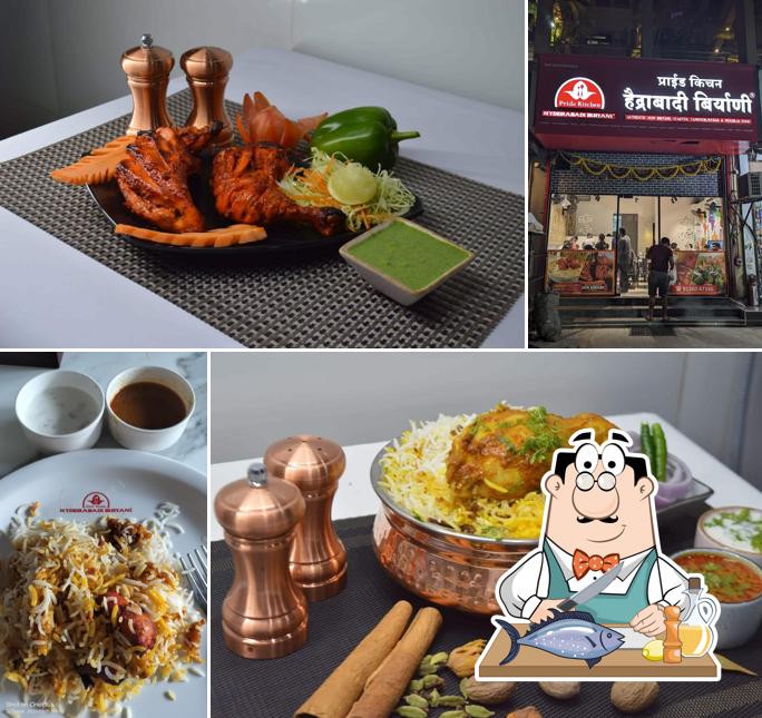 Grilled salmon at Pride Kitchen Hyderabadi Biryani Ulwe