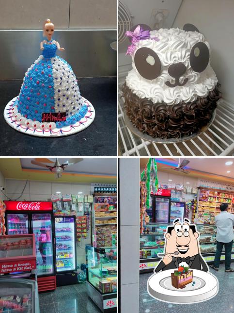 Chocolate cake at Sai Star Bakery