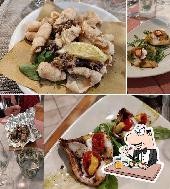 Cibo al Ristorante Fosso Paradiso