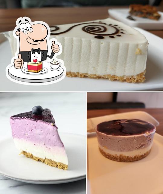 The Pie shop offers a range of desserts