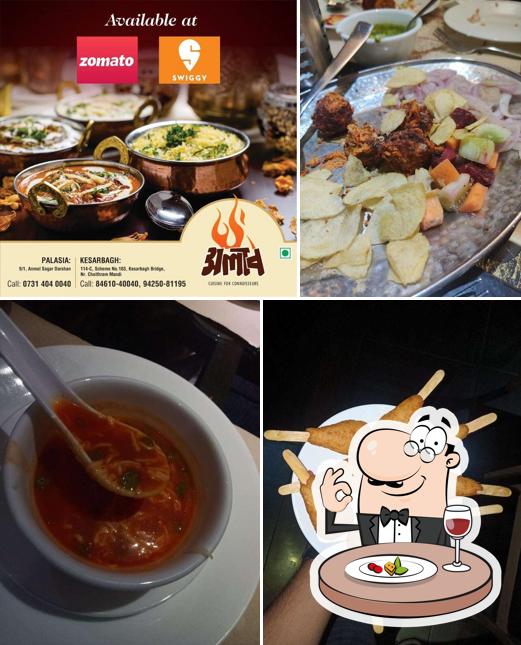 Food at Alav Restaurant