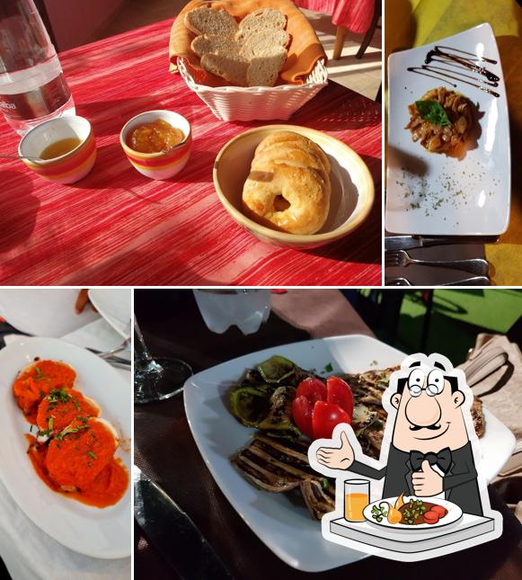 Platti al ristorante La Camelia