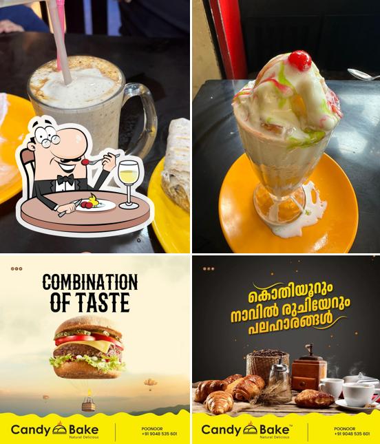 Food at Candy Bakes