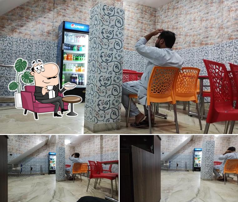 The interior of Kabab House