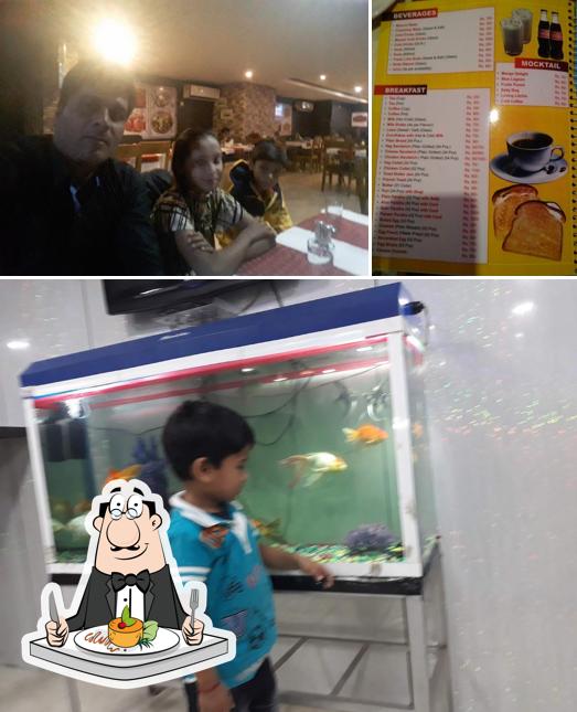 Krishna Restaurant is distinguished by food and bar counter