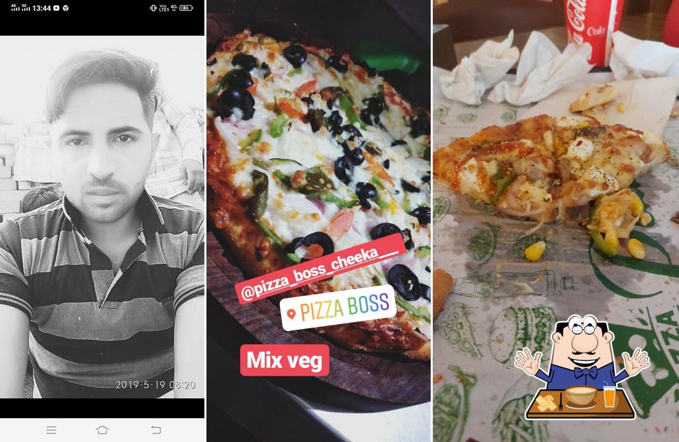 Food at Pizza Boss